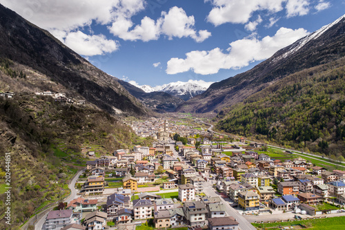City of Grosio, Valtellina Valley