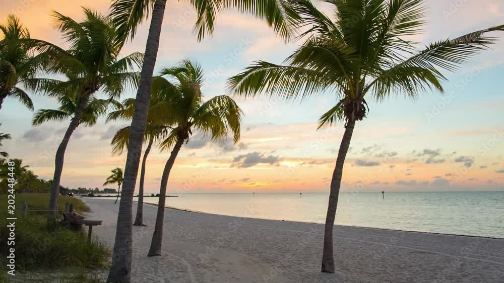 Sunrise on the Smathers beach - Key West, Florida. Raw video source. Sunrise on the Smathers beach - Key West, Florida. Raw video source.