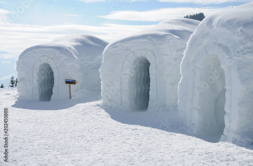 Iglu Dorf in Brixen
