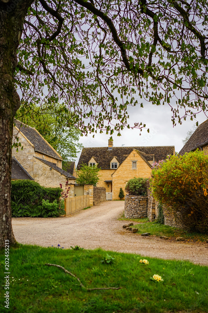 Cotswold Stone Cottage in Lower Slaughter, Cotswold, England