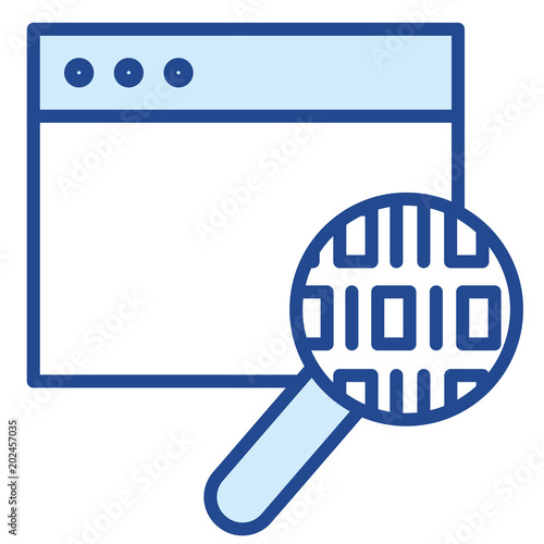 Software-Code Vector Icon