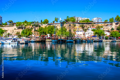 Old town Kaleici in Antalya, Turkey