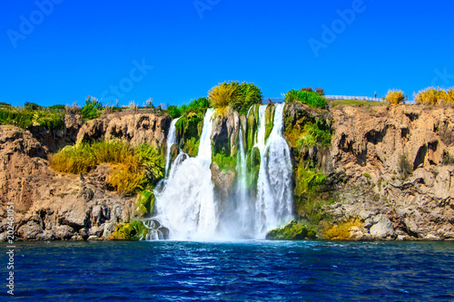 Waterfall Duden at Antalya  Turkey