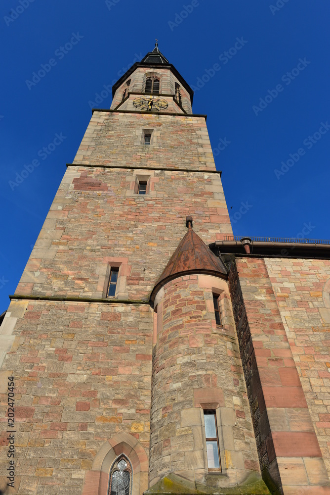 Nikolauskirche in Goldbach Landkreis Aschaffenburg - Bayern