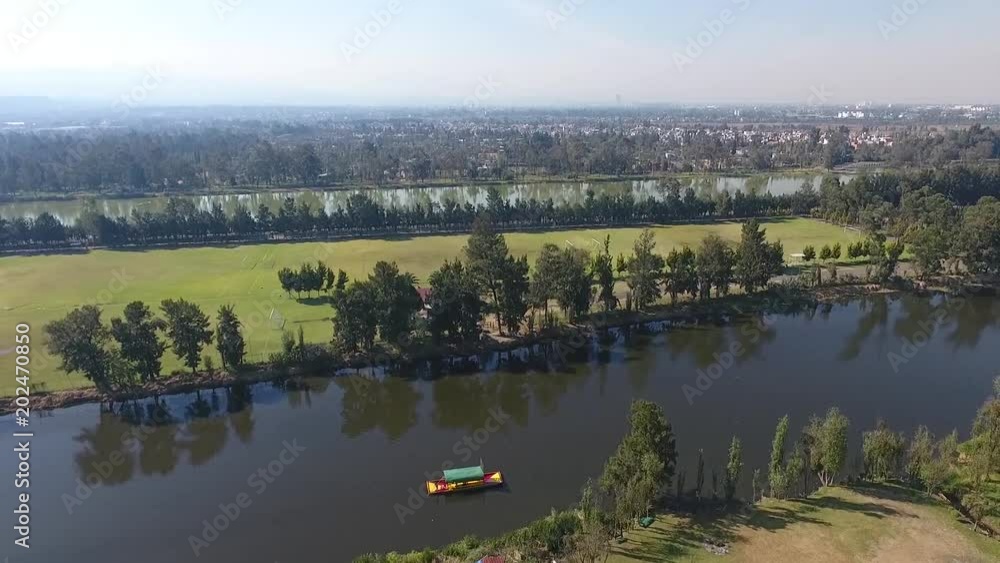 Xochimilco channels, holiday destination in Mexico Xochimilco channels, holiday destination in Mexico
