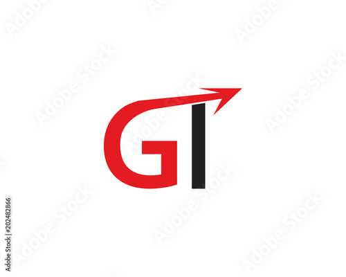gt letter arrow logo Free Download gt letter arrow logo - GFXLoad