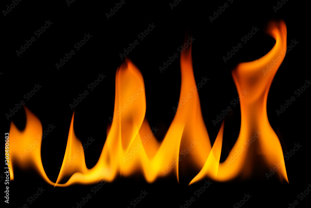 Fire flames background Fire flames background