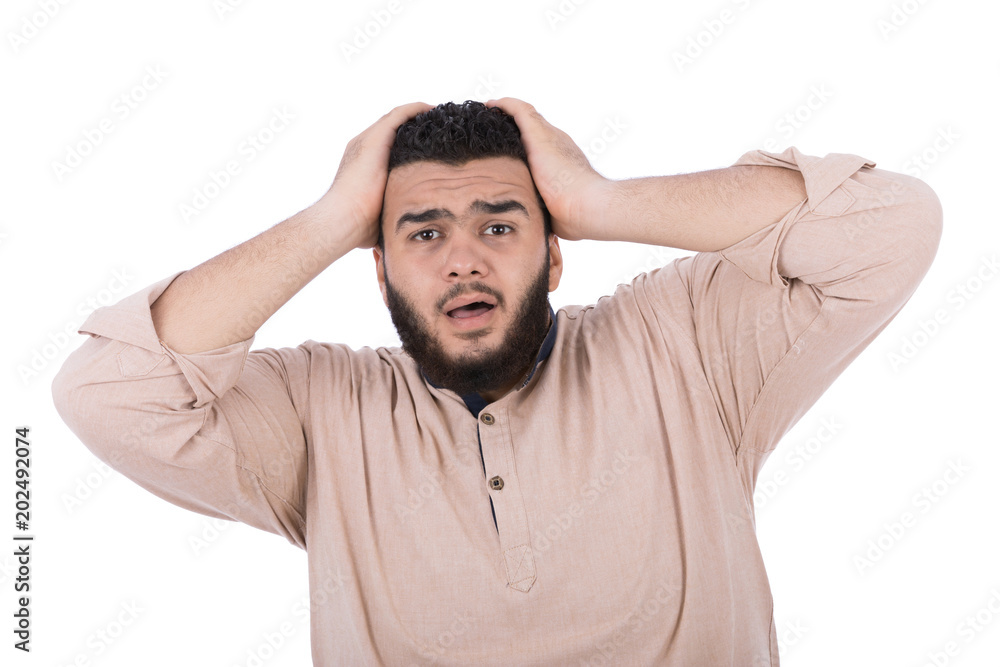 young man shocked young man shocked