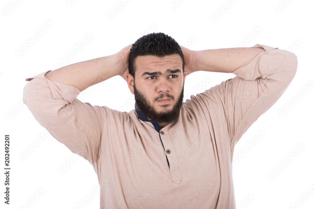 upset young man upset young man