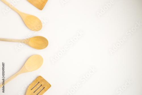 Wooden cooking utensils