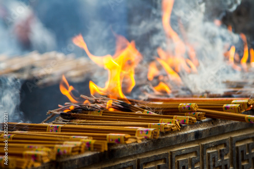 Jingan Temple, Shanghai, China photo