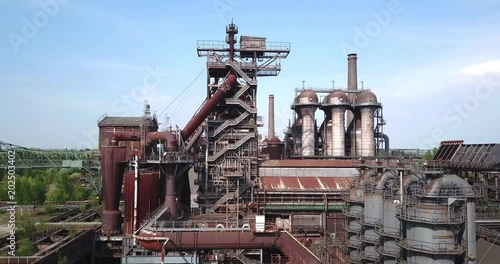 Landschaftspark Duisburg North Ruhrgebiet industrial culture Germany photo