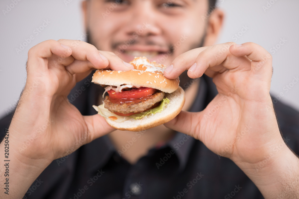 Delicious burger sandwich Delicious burger sandwich