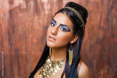 Quadro su tela Egyptian Queen Cleopatra