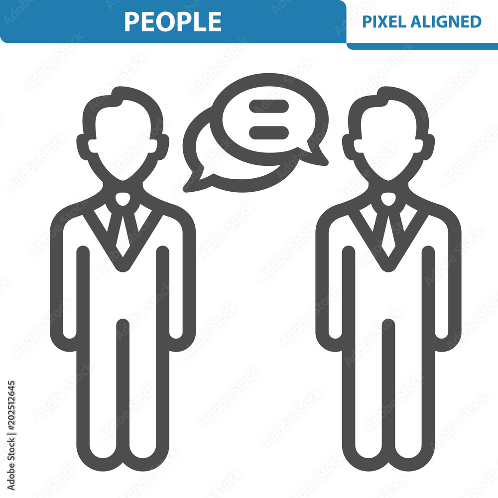 People Icon. Professional, pixel perfect icon. EPS 10 format. People Icon. Professional, pixel perfect icon. EPS 10 format.