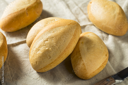 Homemade Mexican Bolillo Rolls