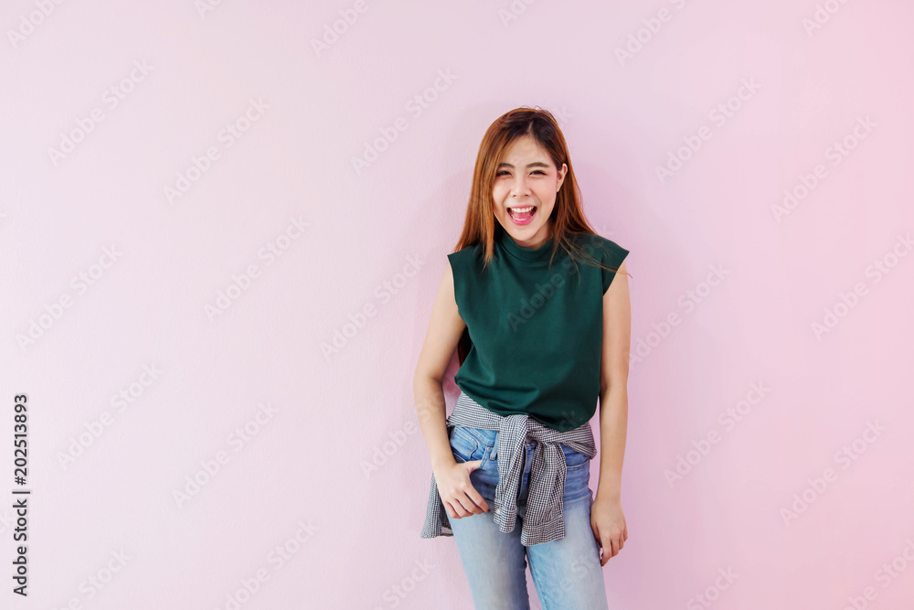 Portrait of Happy Young Woman, Looking at camera with Charming Smile, Front view Portrait of Happy Young Woman, Looking at camera with Charming Smile, Front view