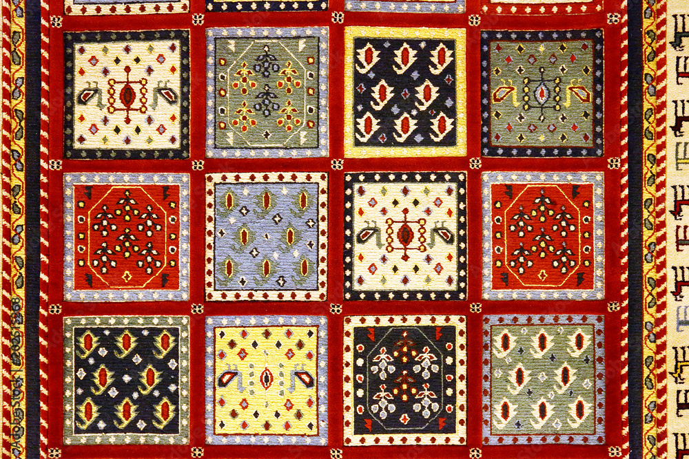 Detail of turkish carpet