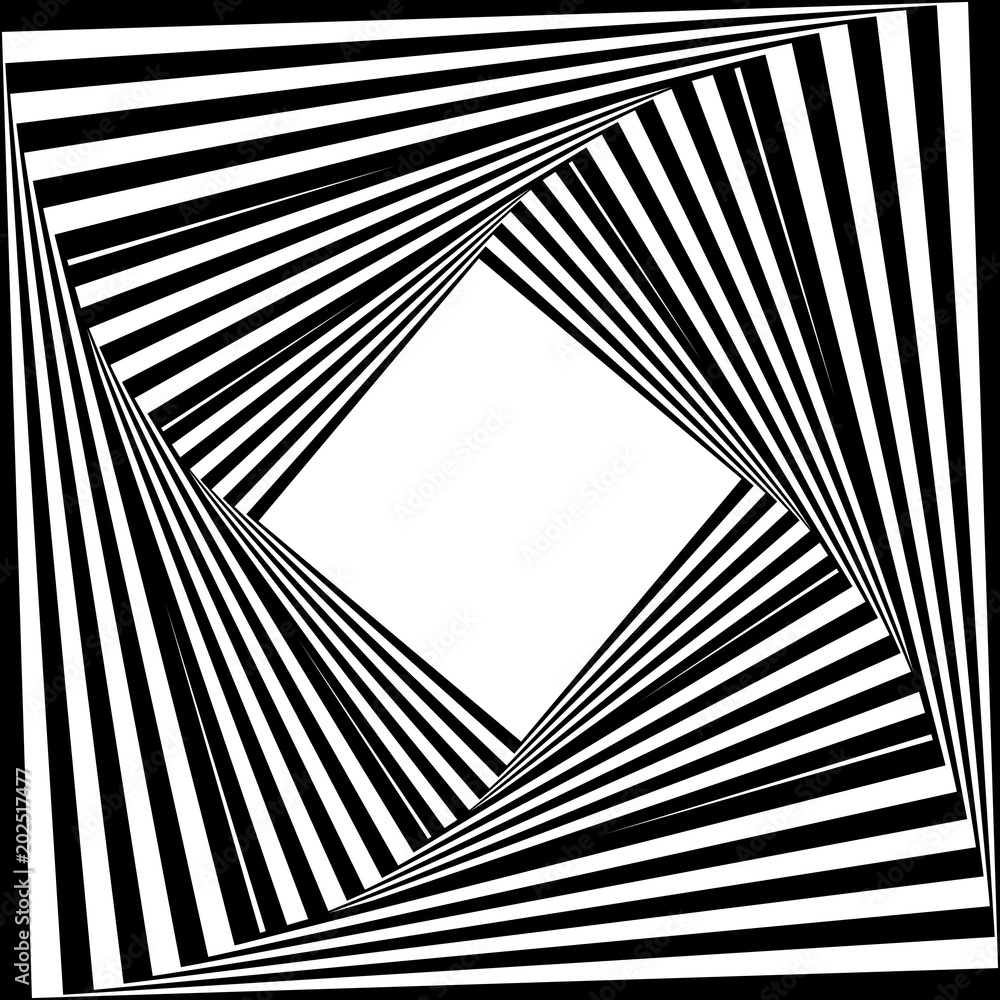 Abstract black and white striped background. Geometric pattern with ...