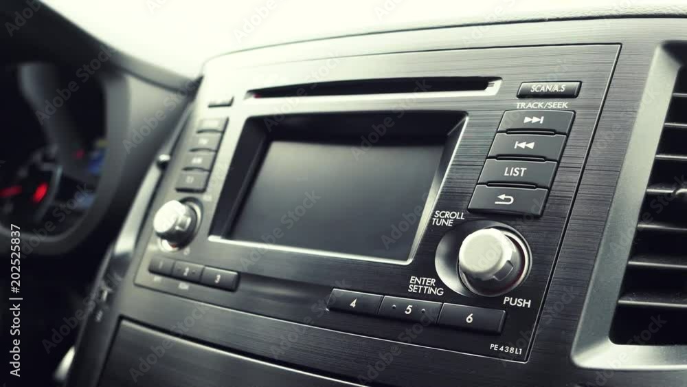 Car Radio Display Car Radio Display