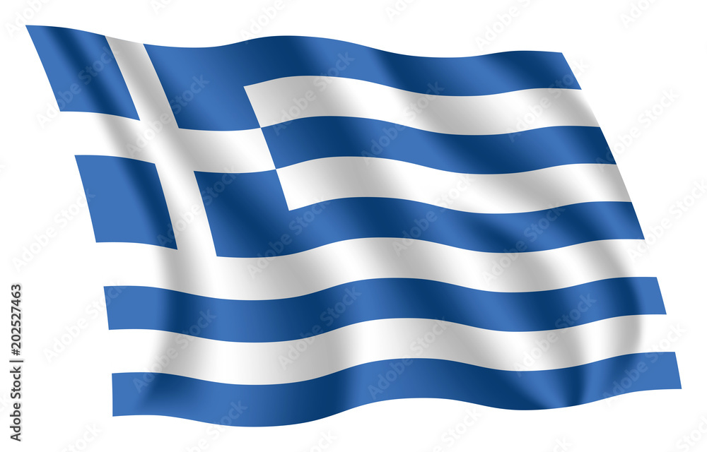 2. Greek Flag Inspired Nails - wide 6