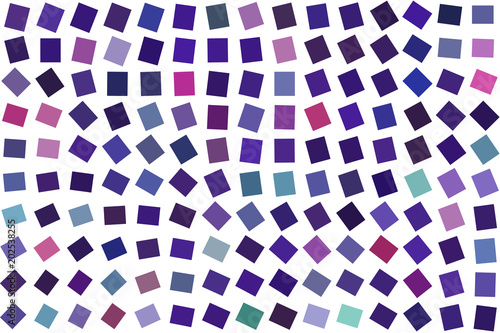 Color abstract square, rectangle pattern generative art background. Vector, repeat, tile & digital.