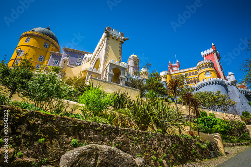 Pena National Palace in Sintra, Portugal (Palacio Nacional da Pena)