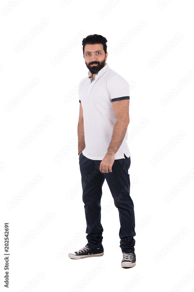 standing man hands in pocket standing man hands in pocket