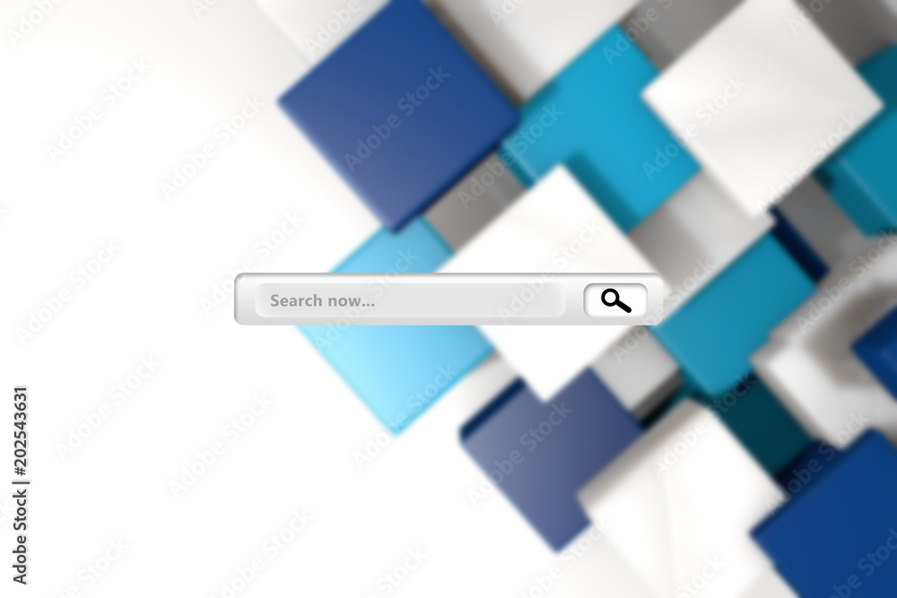 Search engine against blue and white tile design Search engine against blue and white tile design