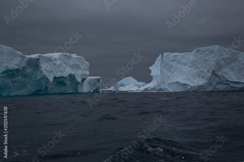 Antarctica -Ice Glacier and Water