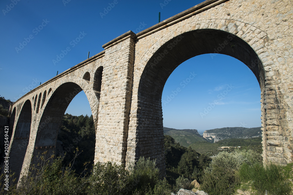 The aqueduct from the historical period