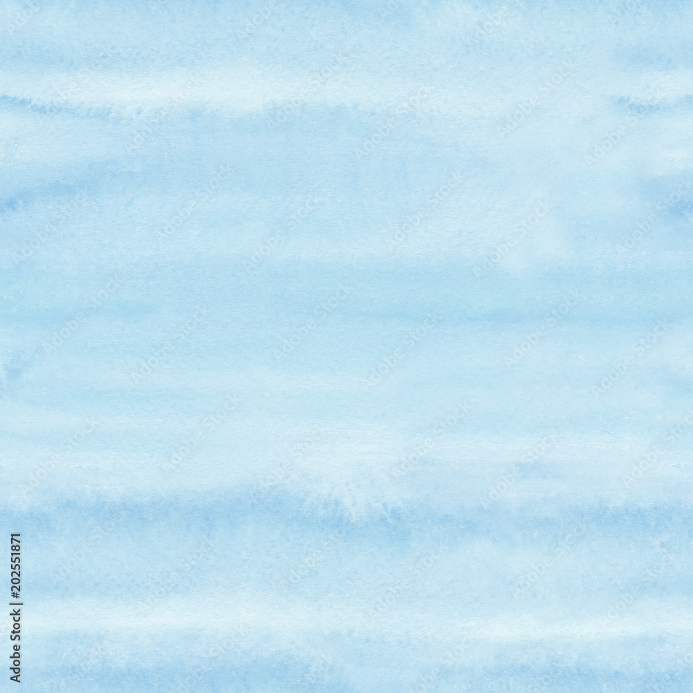 Seamless watercolor Christmas pattern with blue background Seamless watercolor Christmas pattern with blue background