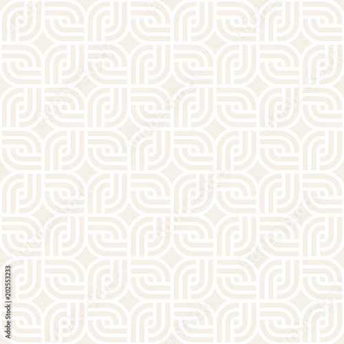 Vector seamless lattice pattern. Modern stylish texture with monochrome trellis. Repeating geometric grid. Simple design background.