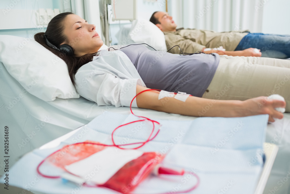 Two patients transfused Two patients transfused