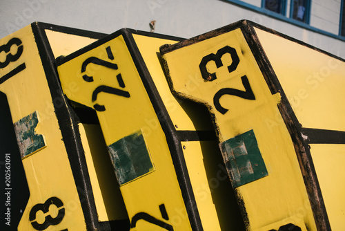 Canvas Print rowboats