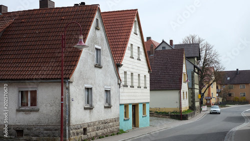 Historic town of Rothenburg ob der Tauber, Franconia, Bavaria, Germany, travel destination backgrounds