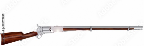 Revolver-type shotgun.