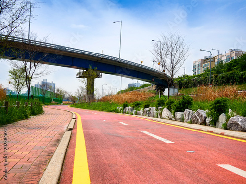 Park road in Soeul