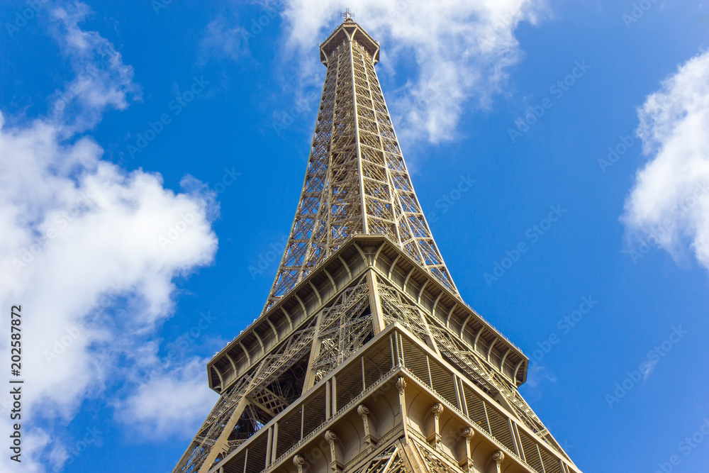 Eiffel tower - detail, Paris, France