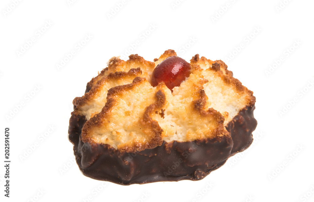 coconut biscuits isolated coconut biscuits isolated
