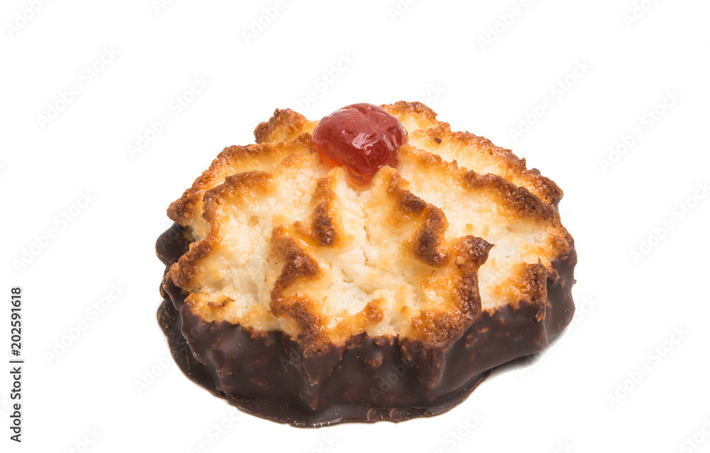 coconut biscuits isolated coconut biscuits isolated