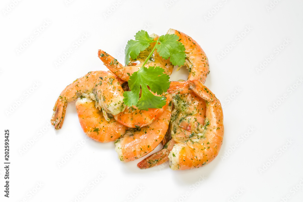 queues de crevettes queues de crevettes