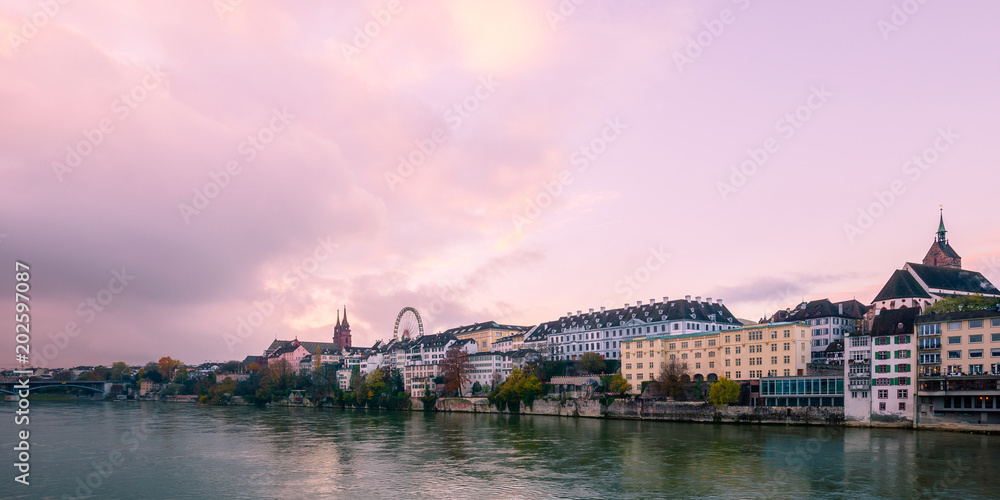 View of the historical town centre of Basel View of the historical town centre of Basel
