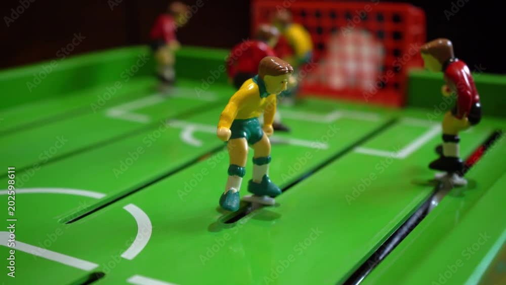 Table football, children's board game Table football, children's board game