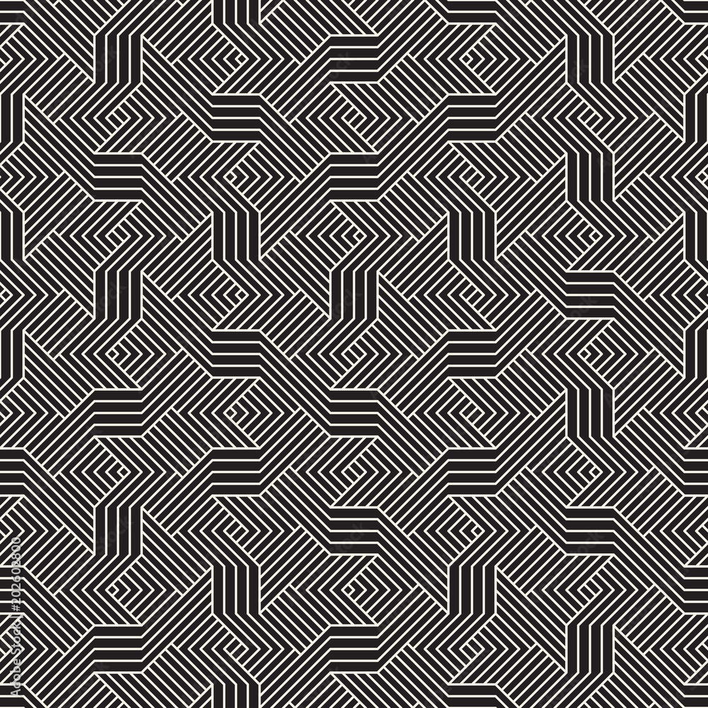 Vector seamless pattern. Modern stylish abstract texture. Repeating geometric tiles Vector seamless pattern. Modern stylish abstract texture. Repeating geometric tiles