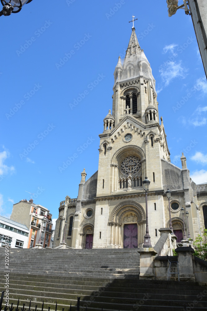 Church in Paris, France,2018
