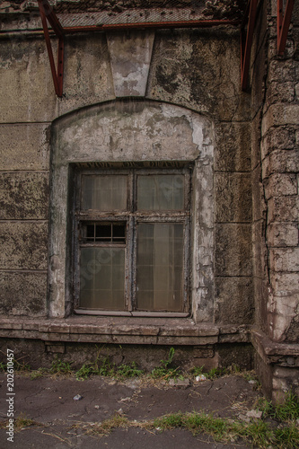 Industrial area  Dnipro  Ukraine