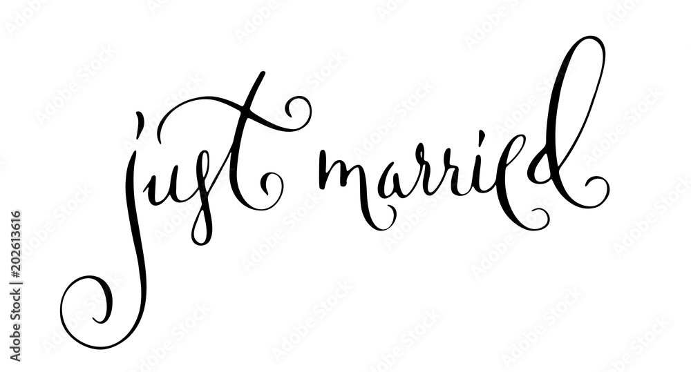 Wedding modern calligraphy Wedding modern calligraphy