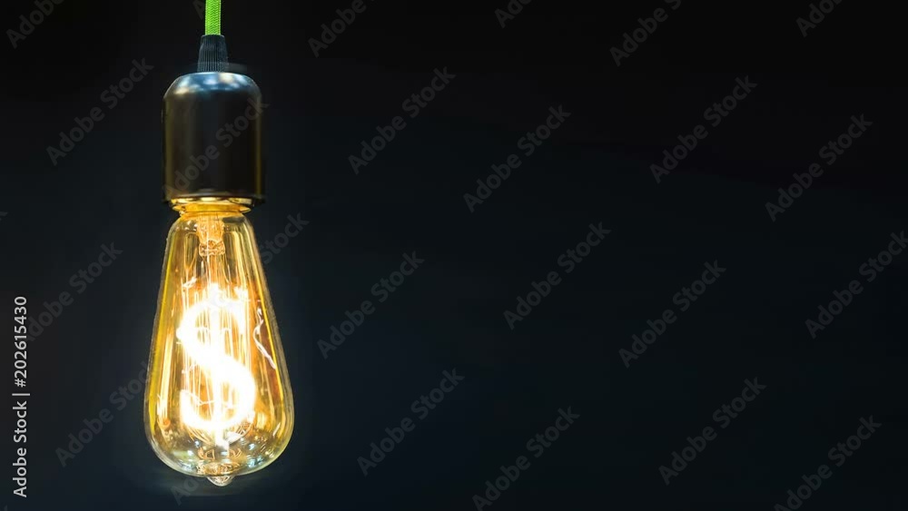 Money making idea. Light bulb with Dollar symbol. Money making idea. Light bulb with Dollar symbol.