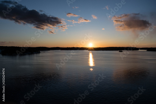 Cruise sunset